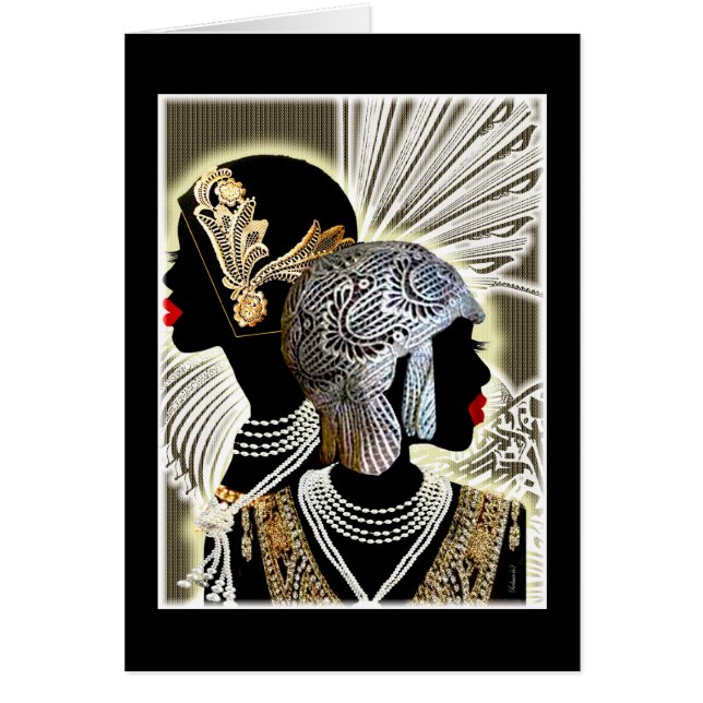 Cartão O Renascimento do Harlem (Frente)