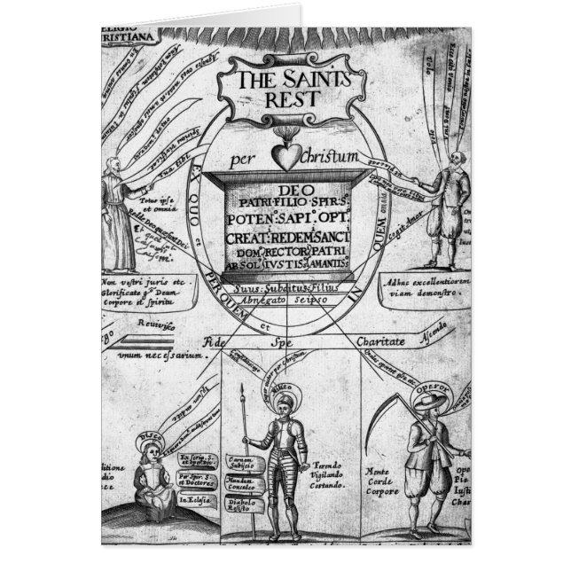 Cartão O Rest eterno dos santos (Frente)