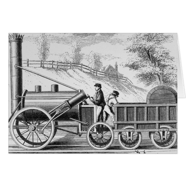 Cartão 'O Rocket (Frente Horizontal)