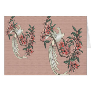 Cartão O romance do SIlk