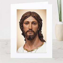 Cartão O ROSTO DE JESUS por Mark Edward Westerfield
