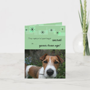 Cartão O segredo mantido melhor das nações é sua idade