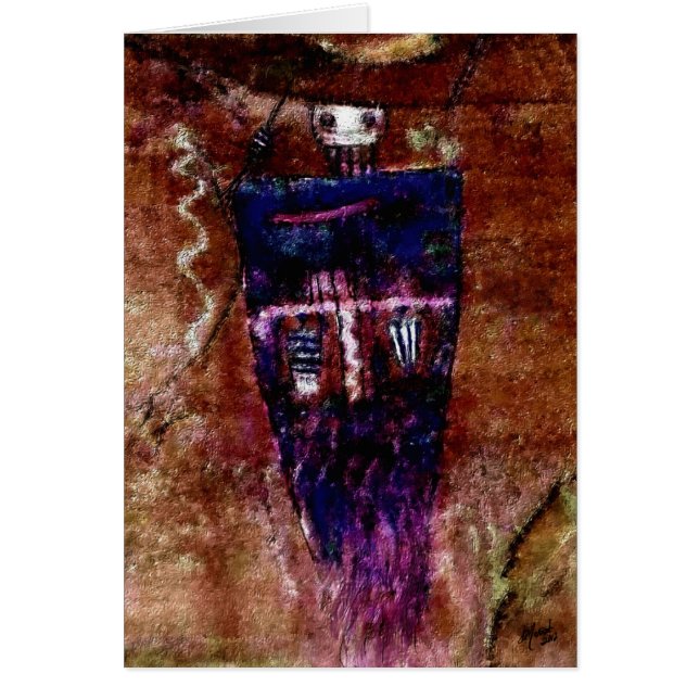 Cartão O Shaman (Frente)