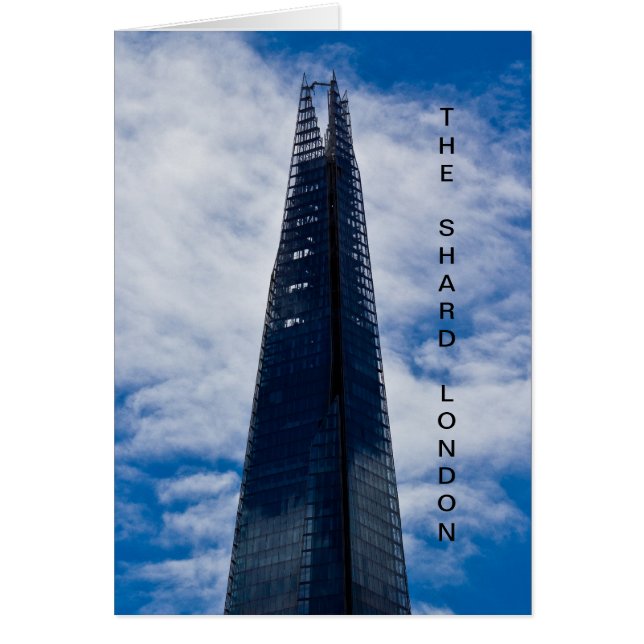 Cartão O Shard (Frente)
