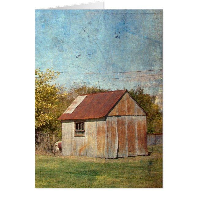 Cartão O Shed (Frente)