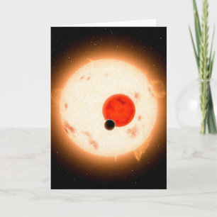 Cartão O Sistema Kepler-16.