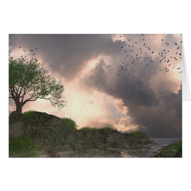 Cartão O Sol Também Brilha (Frente Horizontal)