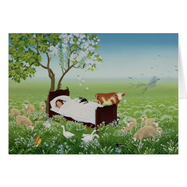 Cartão O sonho de Lena (Frente Horizontal)