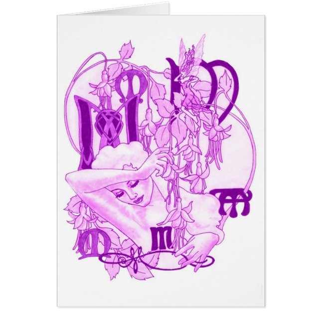 Cartão O sonho de noite de plenos Verões (Frente)