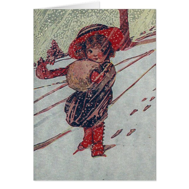 Cartão O sopro do vento norte (Frente)