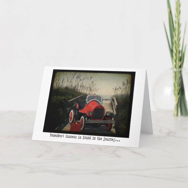 Cartão O sucesso está na Jornada (Frente)