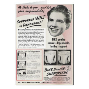 Cartão O suporte Wilt é perigoso!