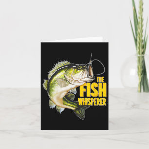 Cartão O Sussurreiro De Peixe Que Pescaria Novelty Pescad