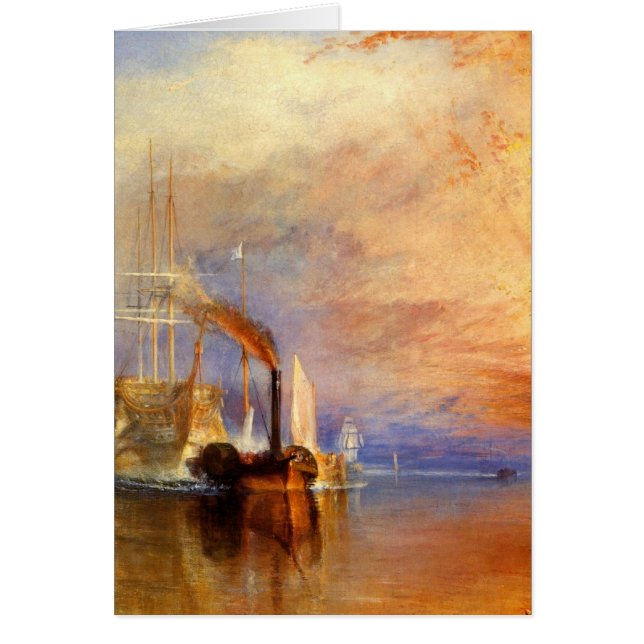 Cartão O Temeraire de combate (Frente)