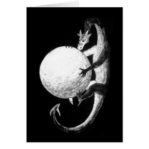 Cartão O tesouro do dragão