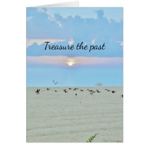 Cartão O tesouro do passado