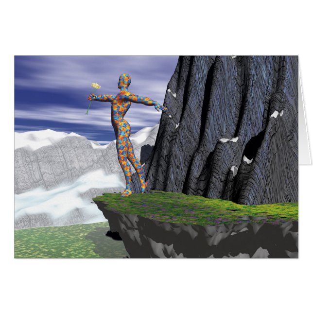 Cartão O tolo (Frente Horizontal)