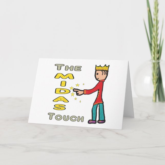 Cartão O Toque Midas (Frente)