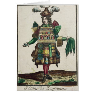 Cartão O traje do Perfumer