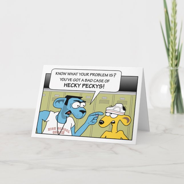 Cartão O Treinador Tem Sua Cura Para Ficar Bem (Frente)