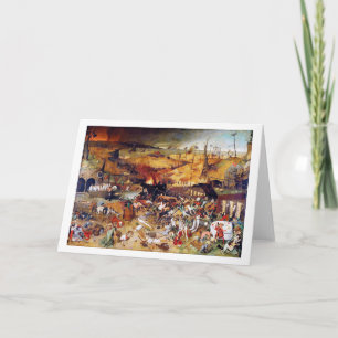 Cartão O Triunfo da Morte, Pieter Bruegel