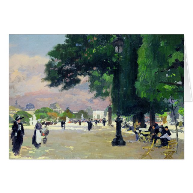 Cartão O Tuileries (Frente Horizontal)