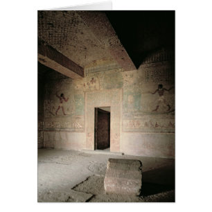 Cartão O túmulo de Khnumhotep III
