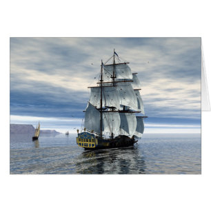 Cartão O turco grande