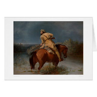 Cartão O último tiro do caçador (1388A)