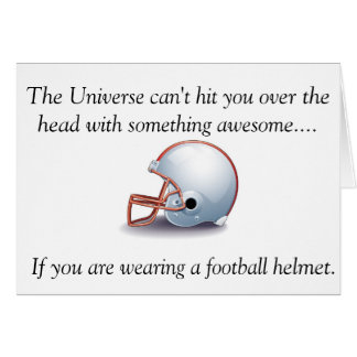 Cartão O universo entrega