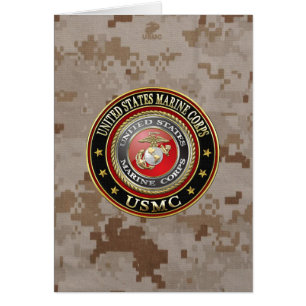 Cartão O USMC simboliza [edição especial] [3D]