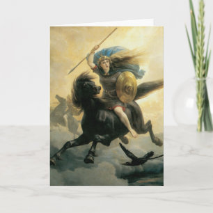 Cartão O Valkyrie, 1869