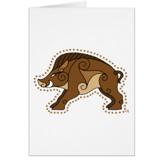 Cartão O varrão celta