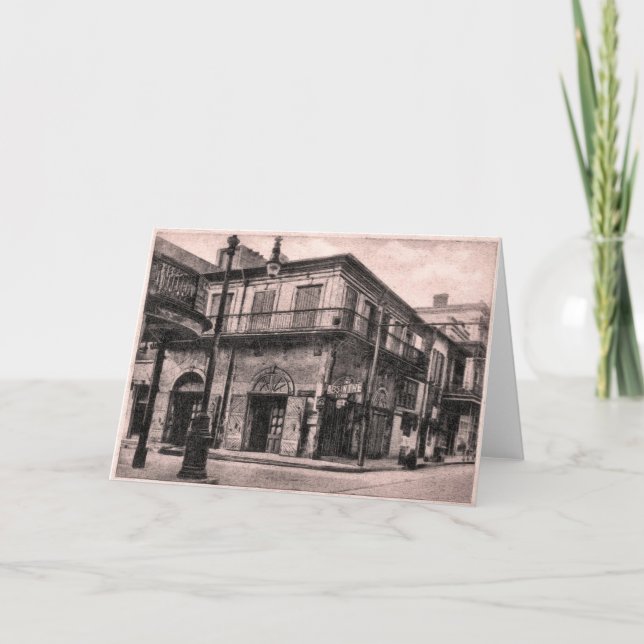 Cartão O Velho Absinthe House (Frente)