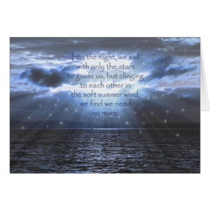 Cartão O vento macio do verão