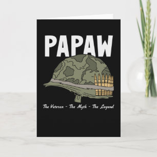 Cartão O Veterano O Mito A Lenda - Papaw