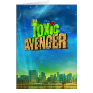 Cartão O vingador tóxico
