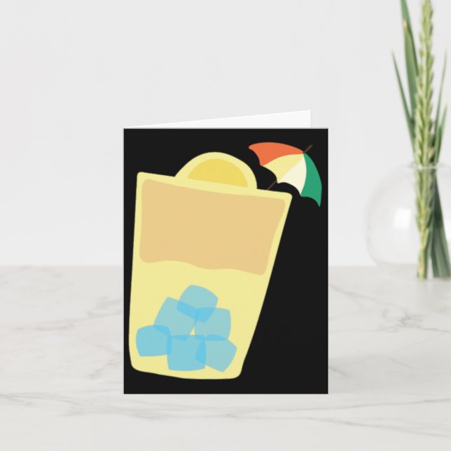 Cartão O Vinheta Arnold Palmer (Frente)