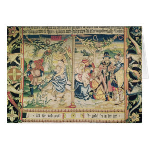 Cartão O vôo em Egipto e a adoração de