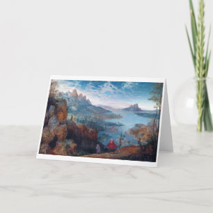 Cartão O voo para o Egito, Pieter Bruegel