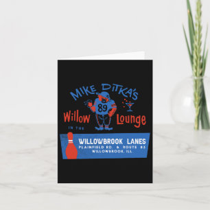 Cartão O Willow Lounge de Mike Ditka