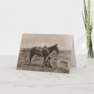 Cartão O Wrangler de cavalo 1910