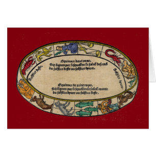 Cartão O zodíaco, 1496