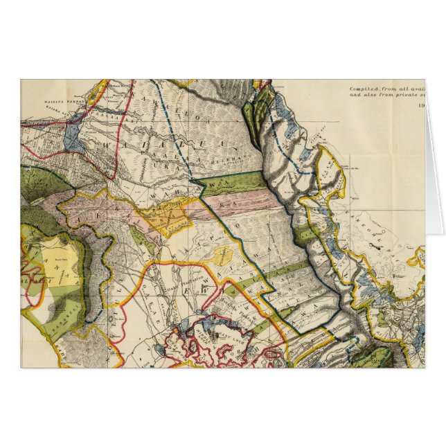 Cartão Oahu, Havaí (Frente Horizontal)