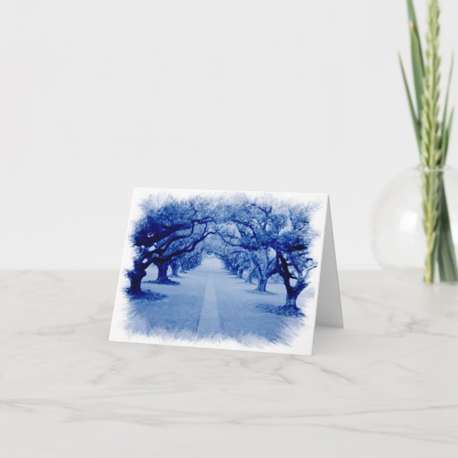 Cartão Oak Alley (Frente)