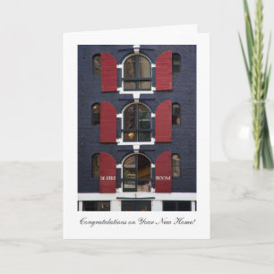 Cartão Oak Tree Eyes - Parabéns em Nova Casa