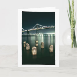 Cartão Oakland Bay Bridge @ Night