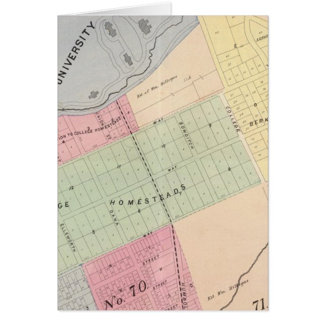 Cartão Oakland, vizinhança 16 (Frente)