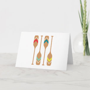 Cartão Oars em Retração