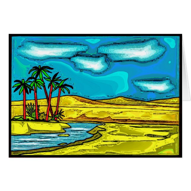 Cartão Oásis (Frente Horizontal)